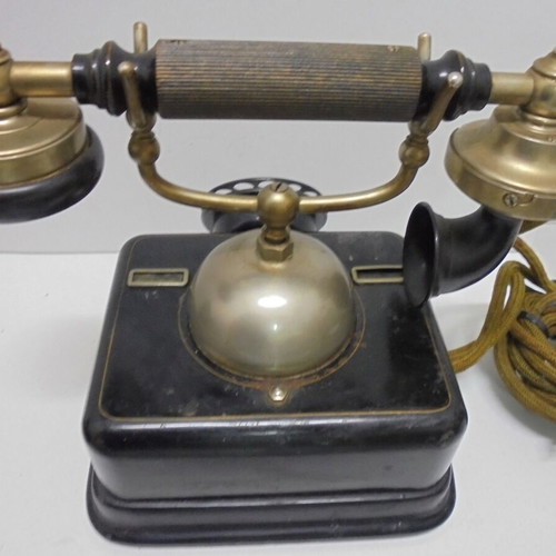 KTAS vintage Danish rotary telephone, Copenhagen design
