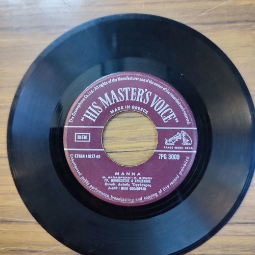 45 RPM records used, Gr. Mpithikotsis & Christakis – Vrehei Stin Ftochogeitonia