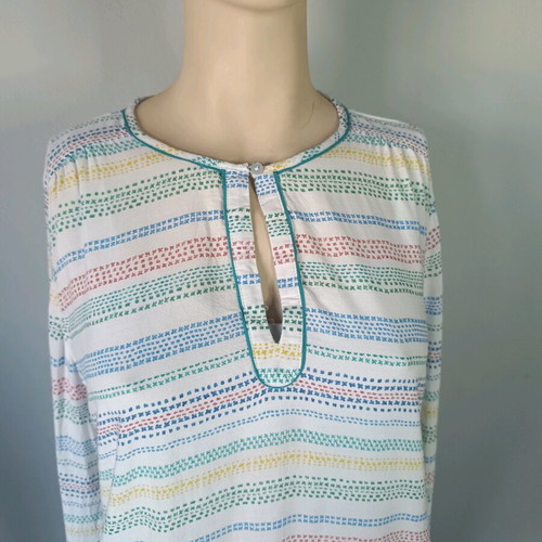 Esprit printed women's tunic blouse like new, 100% viscose