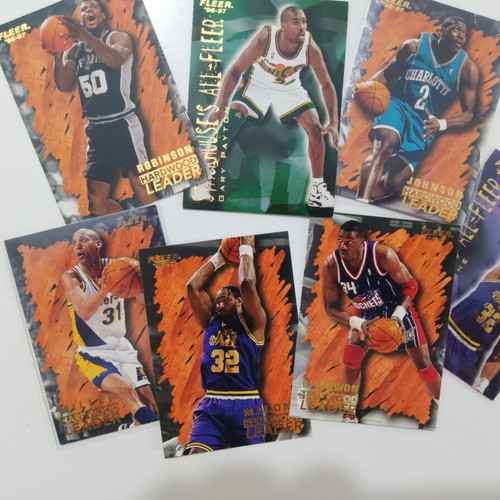 NBA Fleer 96-97 authentic card collection, 120 pcs