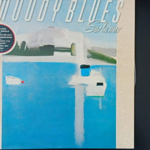 Moody Blues Sur La Mer LP like new, rock