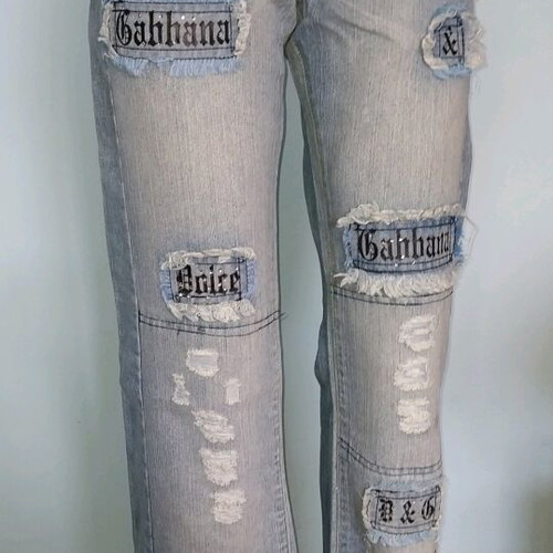 Dolce & Gabbana wide-leg jeans, size 40EU / 30-31