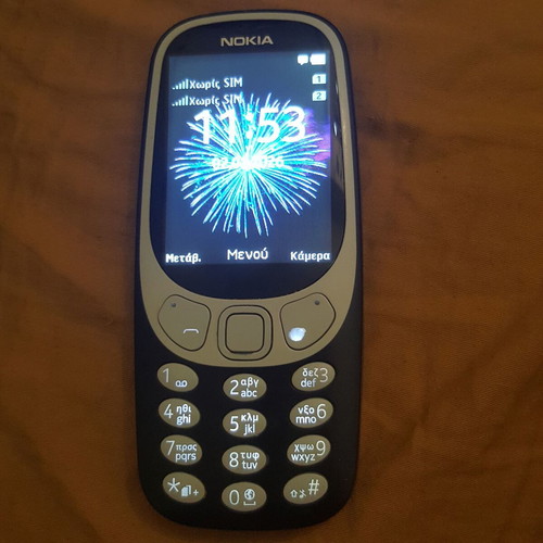 Nokia 3310 dual SIM mobile phone with camera, flash, torch, radio, Bluetooth, micro SD