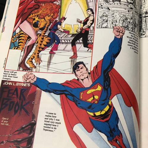 Comics Scene Magazine #5 new with Superman, John Byrne, Alan Moore
