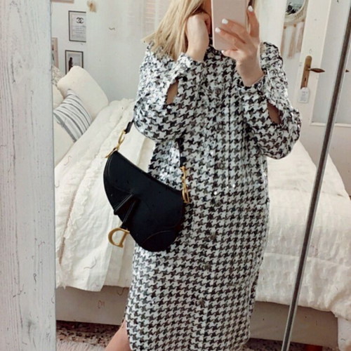 Zara shirt black and white like new, size XS