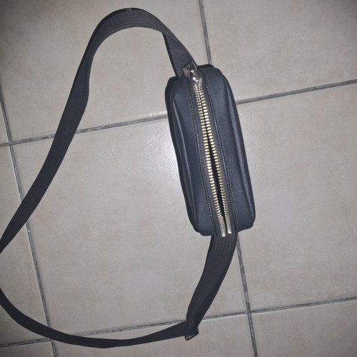 Lacoste shoulder bag black like new
