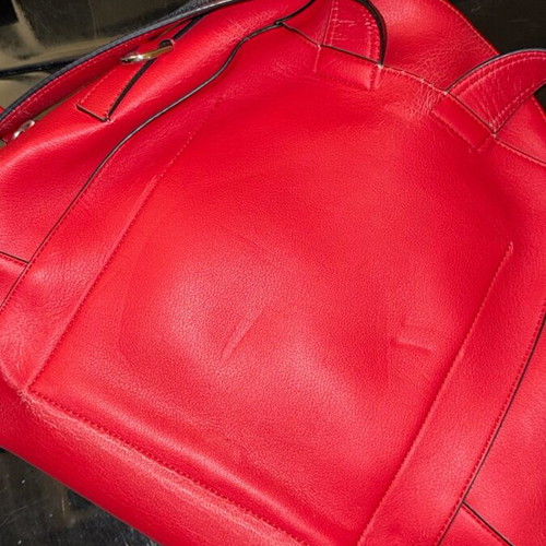 Calvin Klein backpack bag used, red