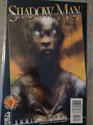Shadowman #3 comic book like new, dark fantasy voodoo