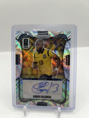 2026 World Cup Prizm Enner Valencia Auto Celestial Base κάρτα