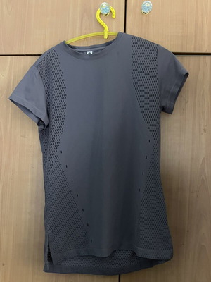 Adidas purple short-sleeve shirt like new, size S