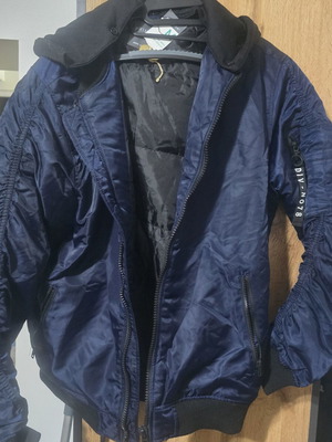 Primary bomber jacket size M new, blue