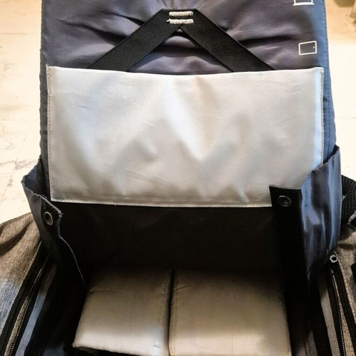 Bobby XD Design backpack used, grey/black, 18lt, unisex