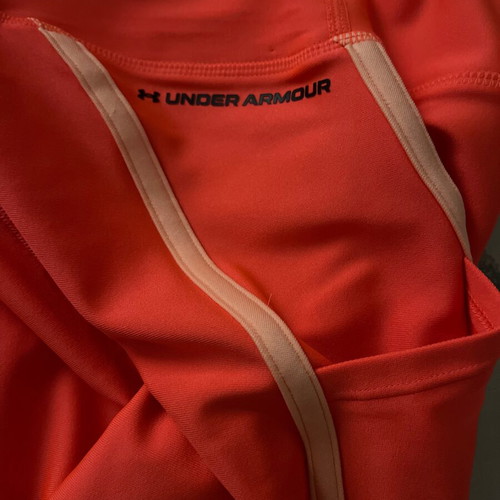 Under Armour leggings orange like new, size M