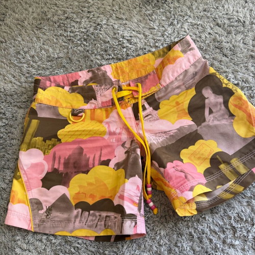 Wesc women's swim shorts like new, size XS, multicolor