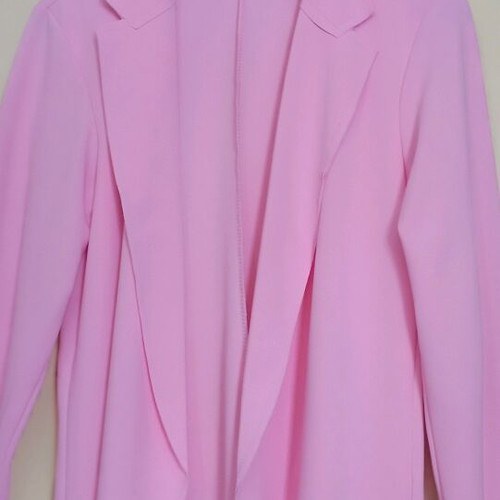 Pink jacket like new, one size fits medium large