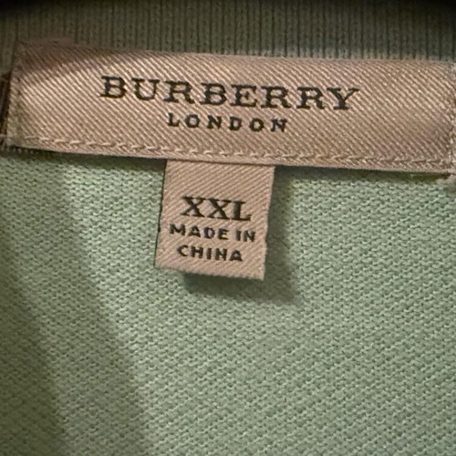 Burberry Polo XXL Light Green Like New