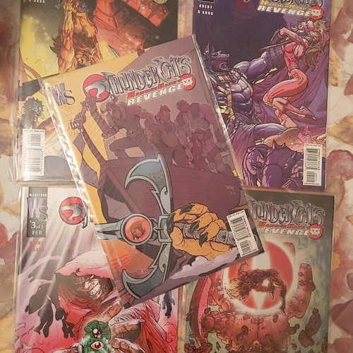 ThunderCats comics Vol. 1-5 Hammerhands Revenge new, English