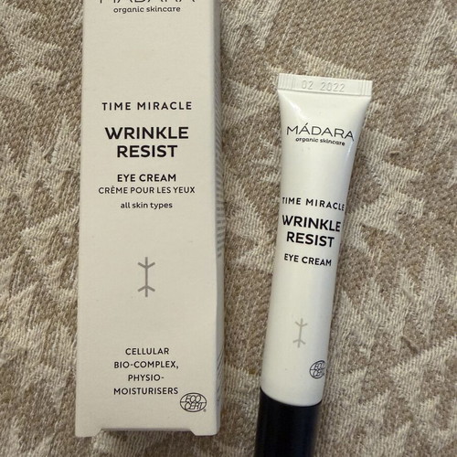 MÁDARA Time Miracle Wrinkle Resist Eye Cream 15ml new