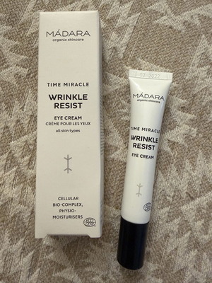 MÁDARA Time Miracle Wrinkle Resist Eye Cream 15ml new