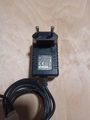 Power adapter 12V 1A used with 5.45mm plug