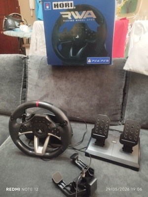 Hori Racing Wheel RWA like new compatible with PS4, PS3, PC
