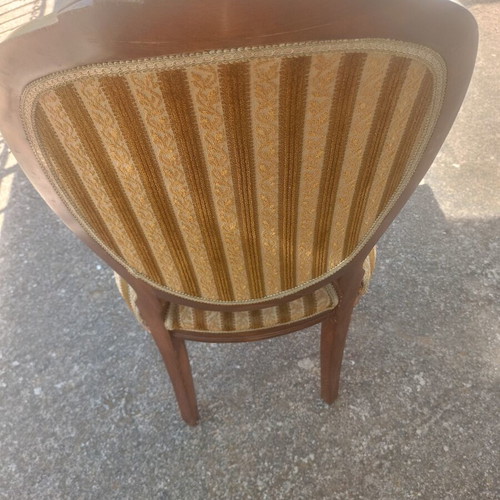 Vintage antique chair with front leg issue
