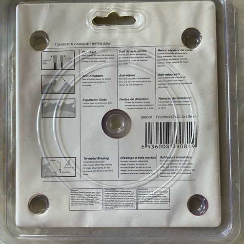 Cutting disc 125mm for angle grinder new