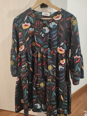 Chaton mini dress αφόρετο, small μέγεθος, πολύχρωμο