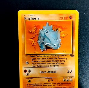 Pokemon Card Rhyhorn