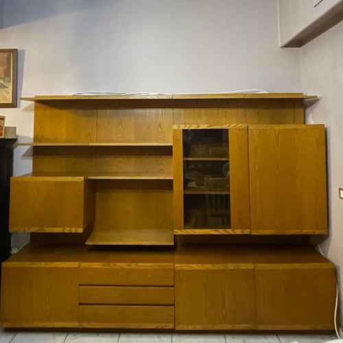 Silvestridis unit like new, solid wood, length 2.65m