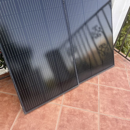 Eco Flow solar panel set 4x 100W with inverter and battery