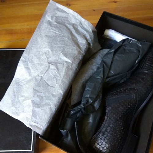 Cesare Paciotti men's oxford shoe new No 45 black