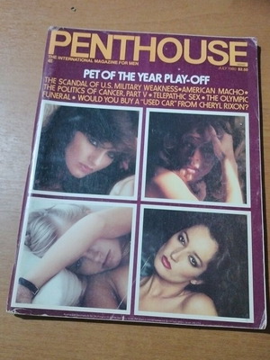 Penthouse July 1980 magazine used