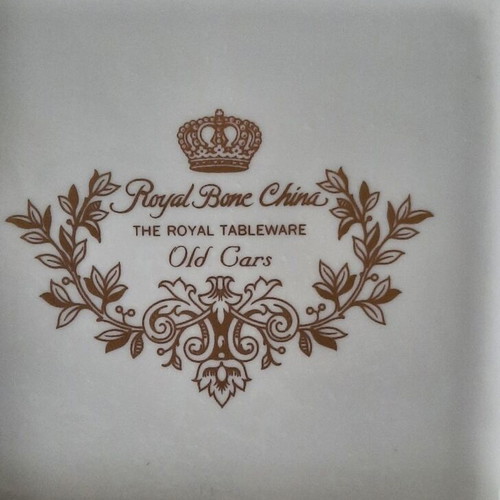 Royal Tableware porcelain ashtray vintage like new (Old Cars)