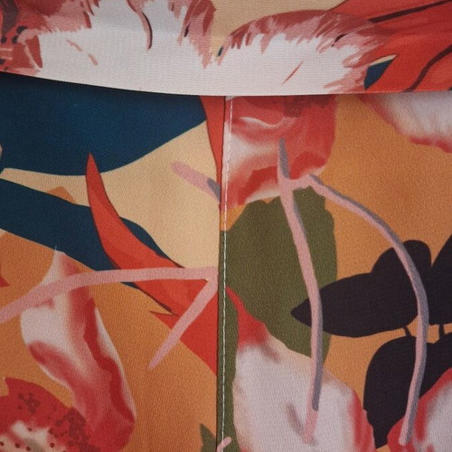 BSB Palazzo Wide-Leg Pants like new with Floral Tropical Print