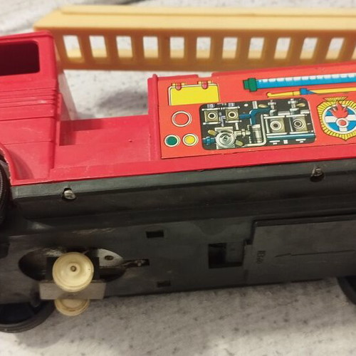 Vintage Fire Truck used, Greek made with batteries