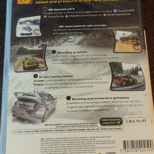 Pro Rally 2002 PS2 game