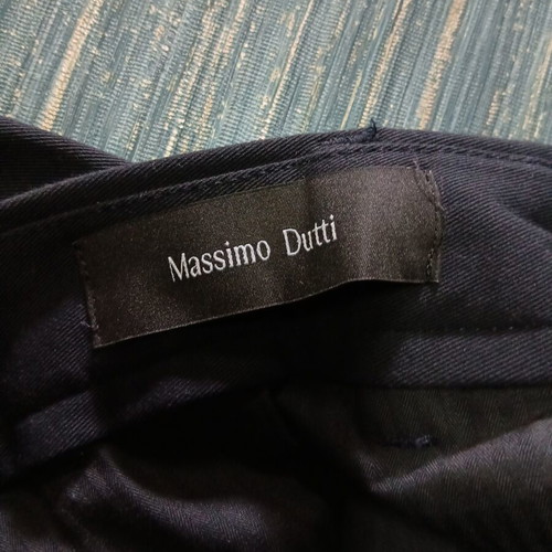 Massimo Dutti men's pants new, size M, black, 100% cotton