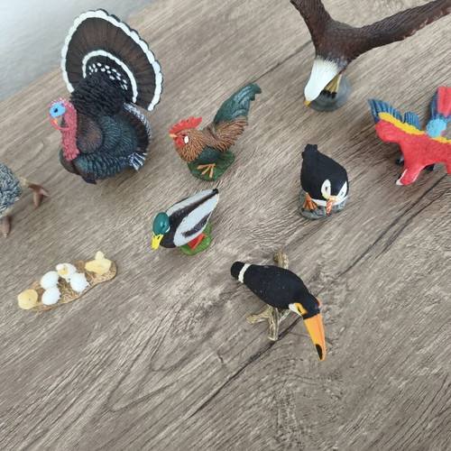 Collecta miniatures set of 9 used