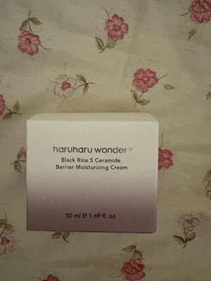Haruharu Wonder Black Rice 5 Ceramide Barrier Moisturizing Cream 50ml new