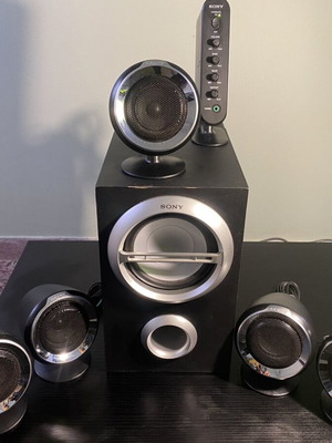 Sony sound system used with minor jack port damage