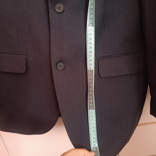 Men's jacket Italy black size 54 used, classic style