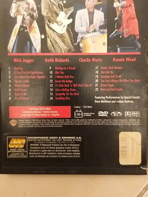 The Rolling Stones Bridges to Babylon Tour '97–98 Live in Concert DVD