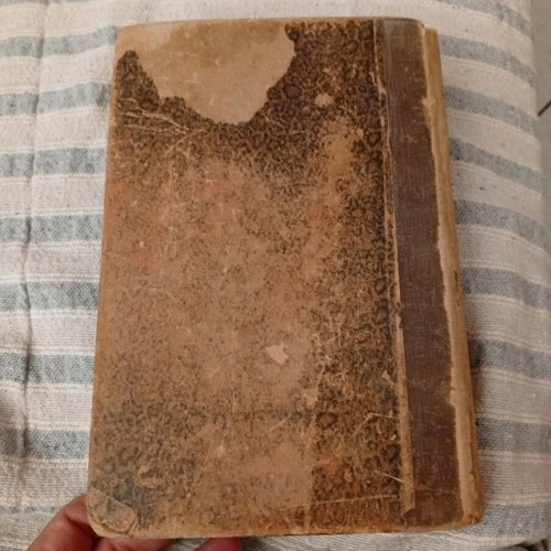 Antique book with many engravings, 1922 edition, used