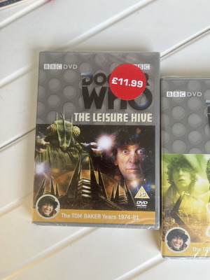 Doctor Who DVDs new, 3 discs, Tom Baker series, dubbed