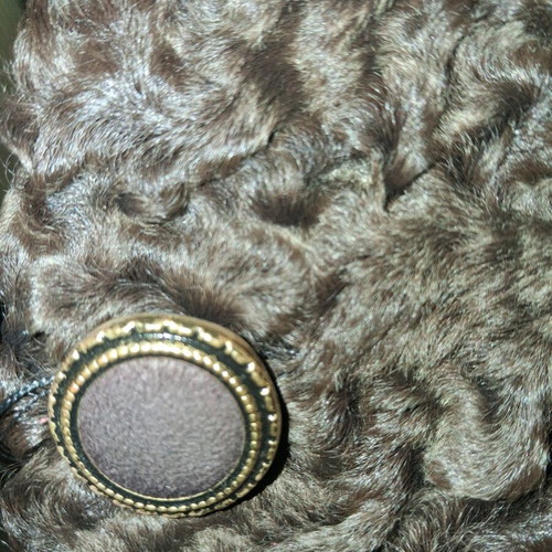 Marc Jacobs vintage fur like new, medium half coat brown