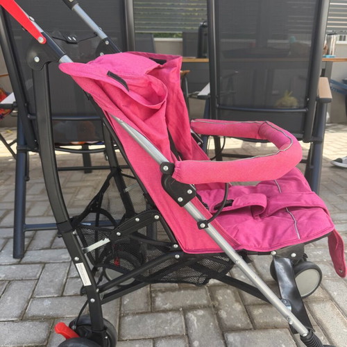 Kiddo baby stroller used, pink color