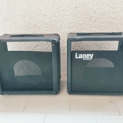 Guitar amplifier cabinets used, pack of 2, 1x8" without speaker