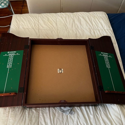 Dartboard cabinet used