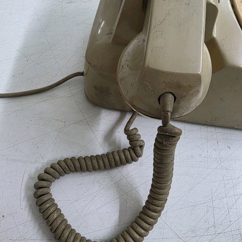 SEH vintage telephone used, Greek made 1980
